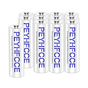 Rechargeable AA Batteries 36 for $13.98 (free s/h Prime
