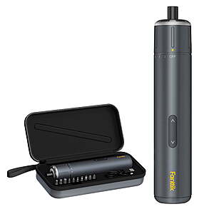 Fanttik S1 Ace 3.7V Cordless Screwdriver w/ Smart Torque Control & 10x Bits $22