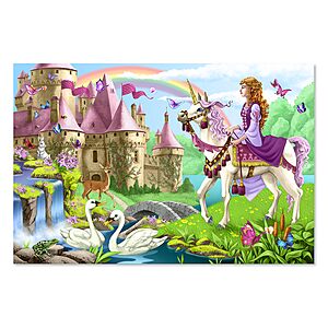 48-Piece Melissa & Doug Fairy Tale Castle Jumbo Jigsaw Floor Puzzle (2 x 3 feet) $5.74 + Free Shipping w/ Prime or on $35+