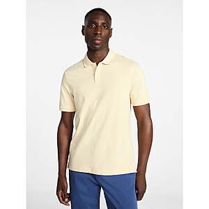 George Men’s Classic Fit Pique Polo Shirt (2 Colors) $2.55