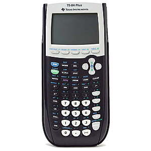 Texas Instruments TI-84 Plus Graphing Calculator High School College Battery Powered $85