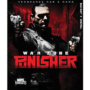 Punisher:War Zone (Blu-ray + Digital) $6