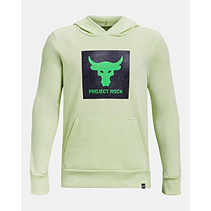 Under Armour Outlet Sale:Project Rock Women's Joggers $18.50,Boy's Hoodie $15 & More + Free S&H