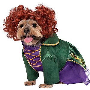 Rubies Disney Hocus Pocus:Winifred Sanderson Pet Costume (Large or X-Large) $6.17 + Free Shipping w/ Prime or on $35