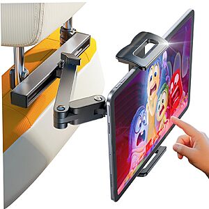 Prime Members: LISEN Backseat Tablet Holder for Car Headrest $10 + Free Shipping