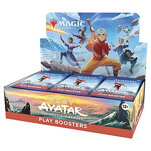 Magic:The Gathering | Avatar:The Last Airbender Play Booster Box | 30 Packs | Collectible Trading Card Game $122.99