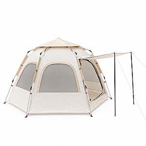GVDV 2-3 Person Instant Pop-Up Camping Tent $39.99 + Free Shipping w/ Walmart+ or on $35