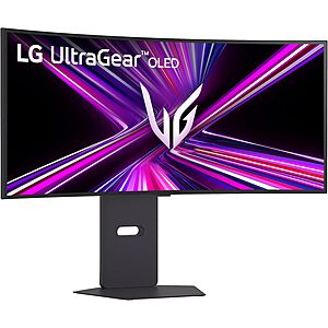 34" LG UltraGear 34GX900A-B 3440x1440 WQHD 240Hz OLED Curved Monitor $700 + Free S&H