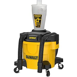 6-Gallon DEWALT Cyclone Dust Separator w/ Poly Tank (DXVCS002) $81 + Free Shipping