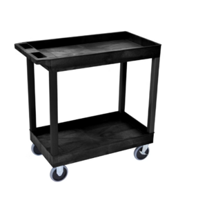 Costco Members:2-Shelf Luxor Heavy-Duty Utility Wheeled Cart $69.99 & More + Free S&H