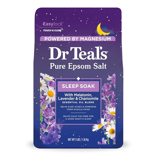 Dr Teal's Pure Epsom Salt Soak...hamomile Essential Oils,3 lbs