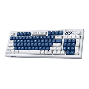 94-Key WeGear Pastel Wireless Tri-Mode Gaming Keyboard w/ Media Knob (3 Colors) $16.99 + Free Shipping w/ Prime or on $35
