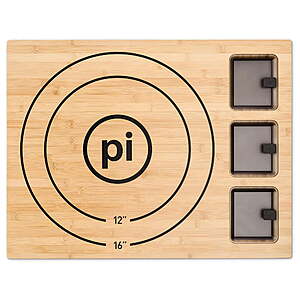Solo Stove Pi Cutting Board with Containers & Lids,Large Food Prep Chopping Cutting Board $10.92