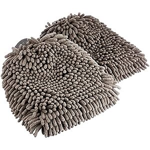 SnS,AC] $4.77* | 2-Pack Amazon Basics Deluxe Microfiber Car Wash Mitt (Gray) at Amazon