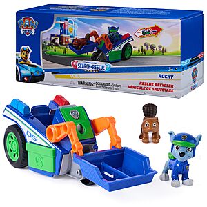 Paw Patrol:Search & Rescue Rocky Rescue Recycler w/ 2 Figures & Toy Car $10.39 + Free SH w/ Prime or on $35