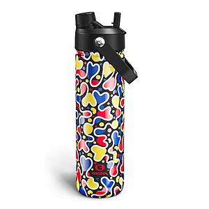 26-Oz ENCOOL Insulated Stainless Steel Water Bottle w/ 2-in-1 Sip & Chug Lid (Select Colors/Prints) from $4.99 + Free Shipping w/ Prime or on $35