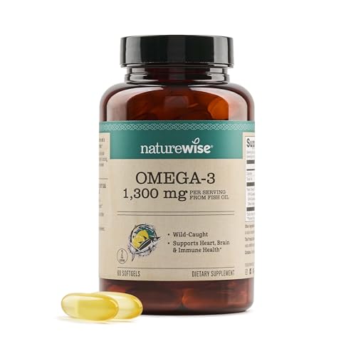 NatureWise Ultra Omega 3 Fish...- 60 Softgels[1-Month Supply