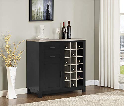 Ameriwood Home Altra Furniture 5277296PCOM Carver,Black