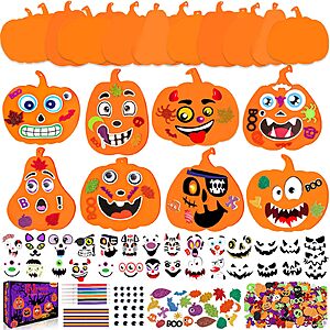 Amazon – 430-Piece Halloween Foam Pumpkin Craft Kit for Kids - $11.49 w/ Code