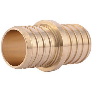 Amazon:SharkBite 1 Inch Brass Crimp Coupling $2.93 (Reg $7.60,~61% Off) + FS w/ Prime