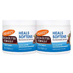 Palmerโs Cocoa Butter Formula Solid Body Lotion Balm,9.5 oz,2 pack $11.99 Free Shipping Costco.com