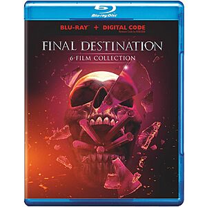 Final Destination 6-Film Collection (Blu-ray + Digital) $23