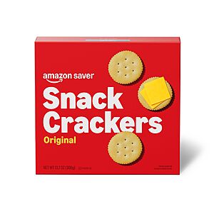 Amazon Saver,Original Snack Crackers,13.7 Oz $2.17 or less