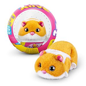 Pets Alive Hamstermania (Orange) by ZURU Hamster,Electronic Pet,20+ Sounds Interactive,Hamster Ball Toy for Girls and Children $7.49