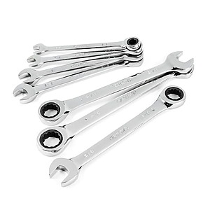 7-Piece Husky Ratcheting Combination Wrench Set (SAE or MM) $24.97 + Free Shipping