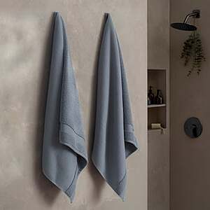 WelHome Waffle Bath Towels,2-pack $19.99 ( Blue,cream,Gray,Green) shipping included Costco.com