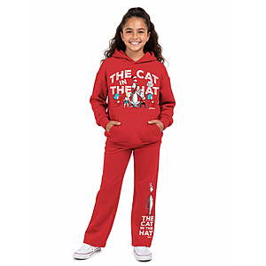 Dr.Seuss Girls and Big Girls Cat in the Hat Graphic Sweatpants $6.65