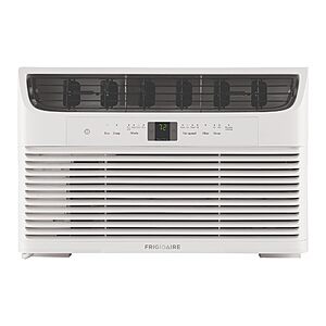 Frigidaire 6,000 BTU Window Air Conditioner with Remote Control,Cools Up to 250 Sq.Ft.,Quiet Operation,Eco Mode,3 Fan Speeds,Auto Restart,White $195.99