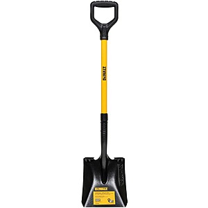 32 in.Fiberglass D-Handle Carbon Steel Transfer Shovel $22.42