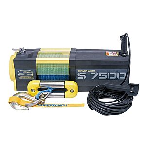 Superwinch 1475201 S7500SR Trailer Winch 7500lb (3402kg) $699.99