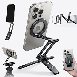 Lamicall Ultra-Compact Magsafe Tripod Stand $17 & More