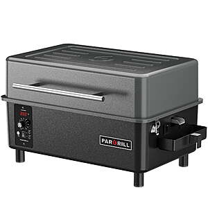 240 FS WALMART by Great Star:PARGRILL 271 sq.in Wood Pellet Grill & Smoker,Tabletop Portable BBQ Grill with Digital Control,for Camping,Tailgating,Patio & Backyard