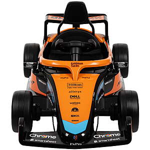 Huffy 12V McLaren Formula 1 Ride-On Car with Remote Control,Ages 3โ5,Kids,Orange - $156.00