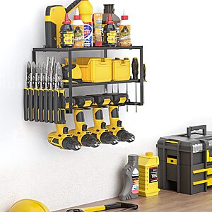 Prime Members:3-Tier Spacecare Wall-Mounted Power Tool Organizer $11.99 + Free Shipping