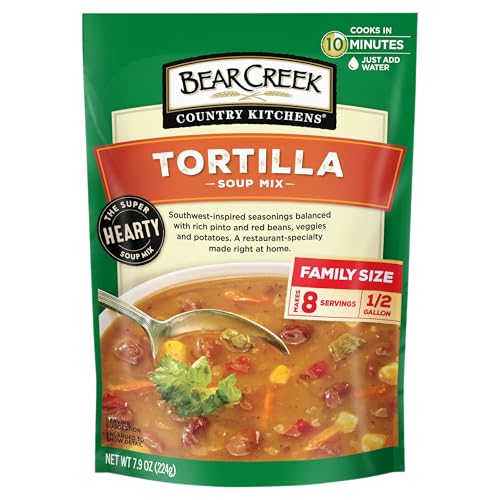 Bear Creek Soup Mix,Tortilla,7.9 Ounce (Pack of 6
