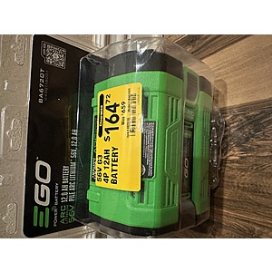 EGO POWER+ 56 -Volt, 12 Ah Battery Pack $164.72