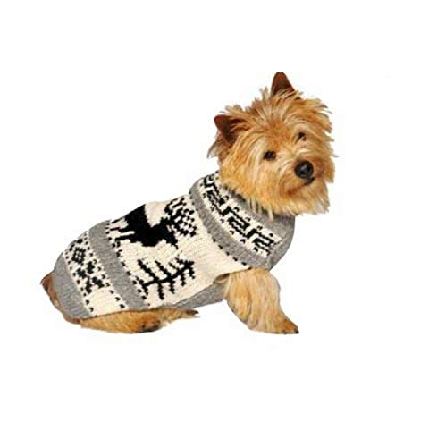 Chilly Dog Reindeer Shawl Dog Sweater (XXX-Large