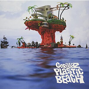 GORILLAZ "Plastic Beach" (Vinyl LP + MP3 Album) $21