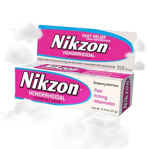 Nikzon Hemorrhoid Cream | Doub...hoid Treatment,0.9 Oz,1-Pack