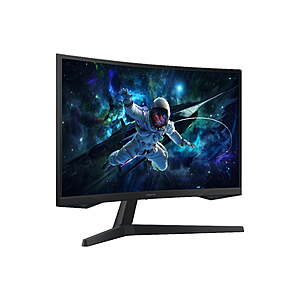 Samsung 27" Odyssey G55C QHD 165Hz 1ms Curved Gaming Monitor,4.7 in Depth~$179 @ Walmart~Free Pickup,Shipping Or Delivery With Walmart+ $35 Order