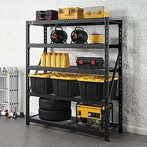 Costco Members:Gorilla Rack 5-Tier Industrial Storage Shelves (72"x24"x84") $250 + Free S&H