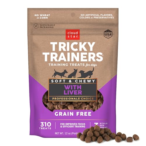 Cloud Star Tricky Trainers Sof...og Treats,Liver,12 oz.Pouch