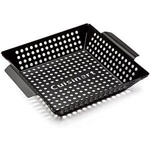 8.73** | 11" Cuisinart Perforated Non-Stick Grill Basket at Amazon