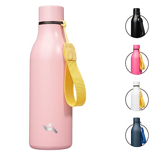 Konokyo Insulated Water Bottle...s Metal Water Flask,Light Pink