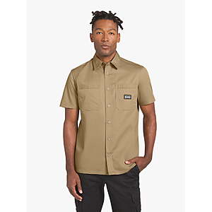 Dogg Supply by Snoop Dogg All-Gender Men's and Women's Twill Work Shirt (Sizes XS-3XL,no S) From $5.70 at Walmart.com
