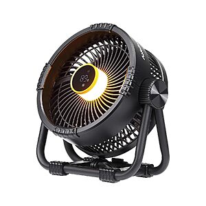BougeRV 9" 20000mAh Rechargeable Camping Fan w/ Light & App Control (3 colors) $42.49 + Free Shipping
